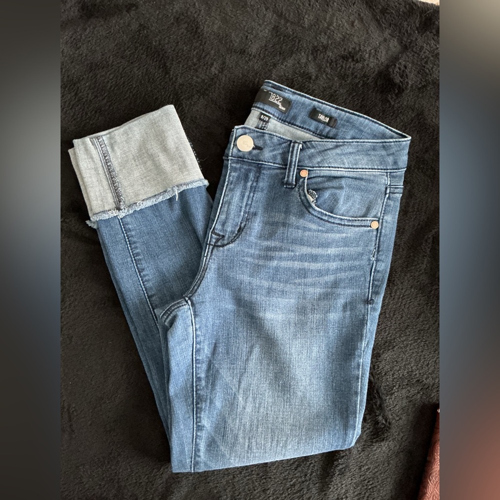 1822 DENIM TAYLOR JEAN CAPRIS